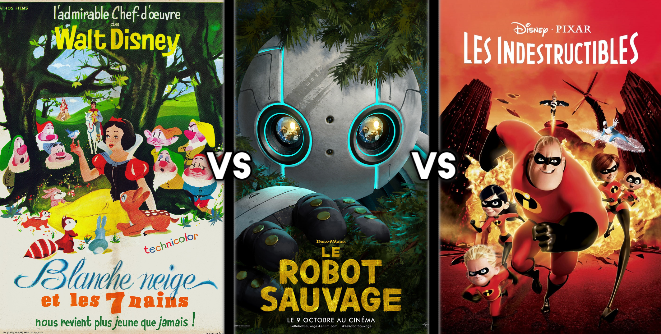 Film Disney VS Pixar VS DreamWorks